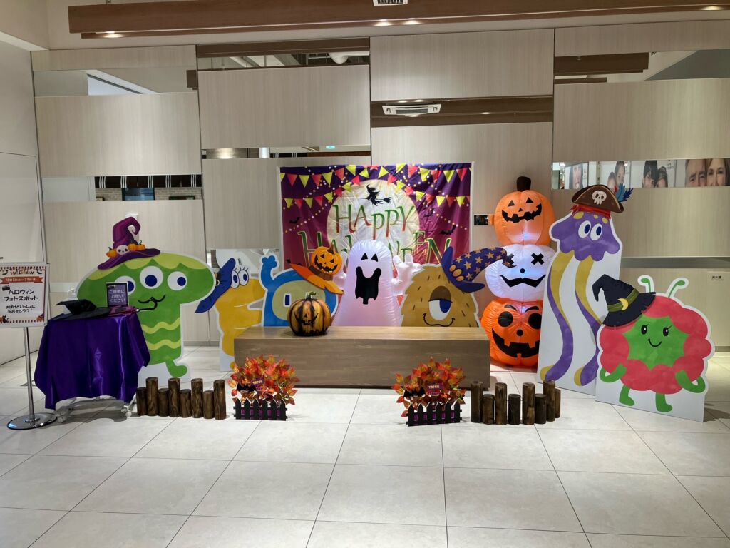 10 1 月 31 月 ハロウィンフォトスポット登場 Terasso